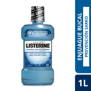 ENJUAGUE BUCAL LISTERINE CONTROL SARRO 1 LT