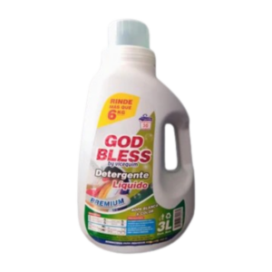 DETERGENTE GOD BLESS PREMIUM, 3 LITROS