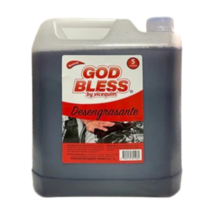 DESENGRASANTE INDUSTRIAL GOD BLESS, 5 LITROS