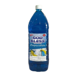 LIMPIA VIDRIOS GOD BLESS, 2 LITROS