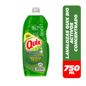 QUIX LAVALOZAS LIMÓN CON BIO ACTIVOS CONCENTRADO, 750 ML