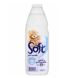 SOFT SUAVIZANTE LÍQUIDO HIPOALERGÉNICO, 1 L