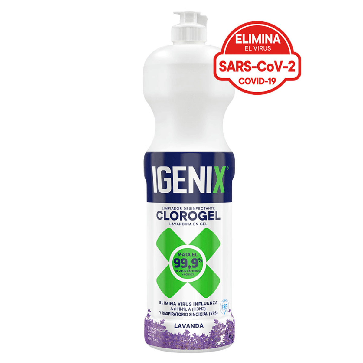 IGENIX CLORO GEL LAVANDA