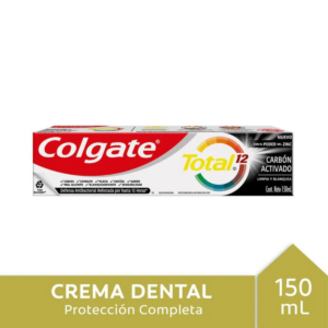 PASTA DENTAL COLGATE TOTAL 12 ANTISARRO 150 ML (196 GR)