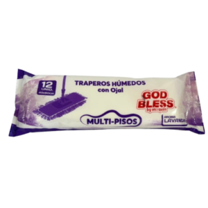 TRAPERO HÚMEDO DESINFECTANTE GOD BLESS