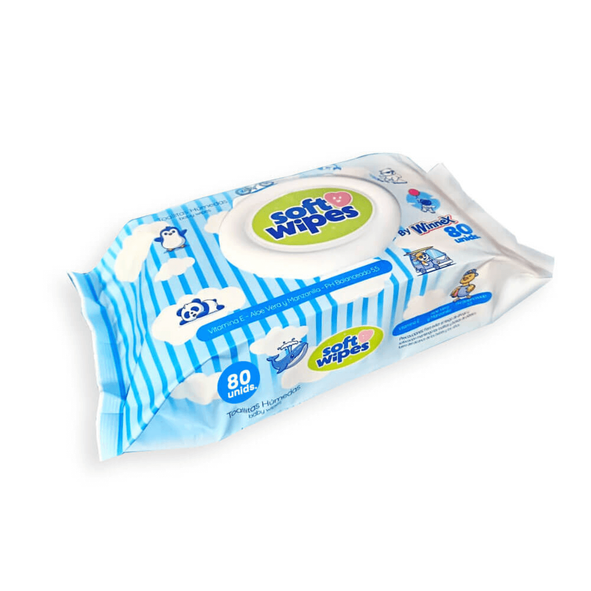 TOALLITAS HUMEDAS SOFT WIPES 80 UND