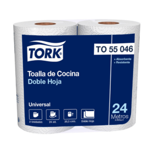 TOALLA DE PAPEL TORK 24 MTS X 2