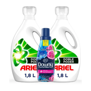 PACK AHORRO 2 ARIEL CONCENTRADO 1.8 + 1 DOWNY