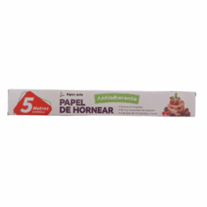 PAPEL DE HORNEAR ANTIADHERENTE HIPER ASIA 5 METROS