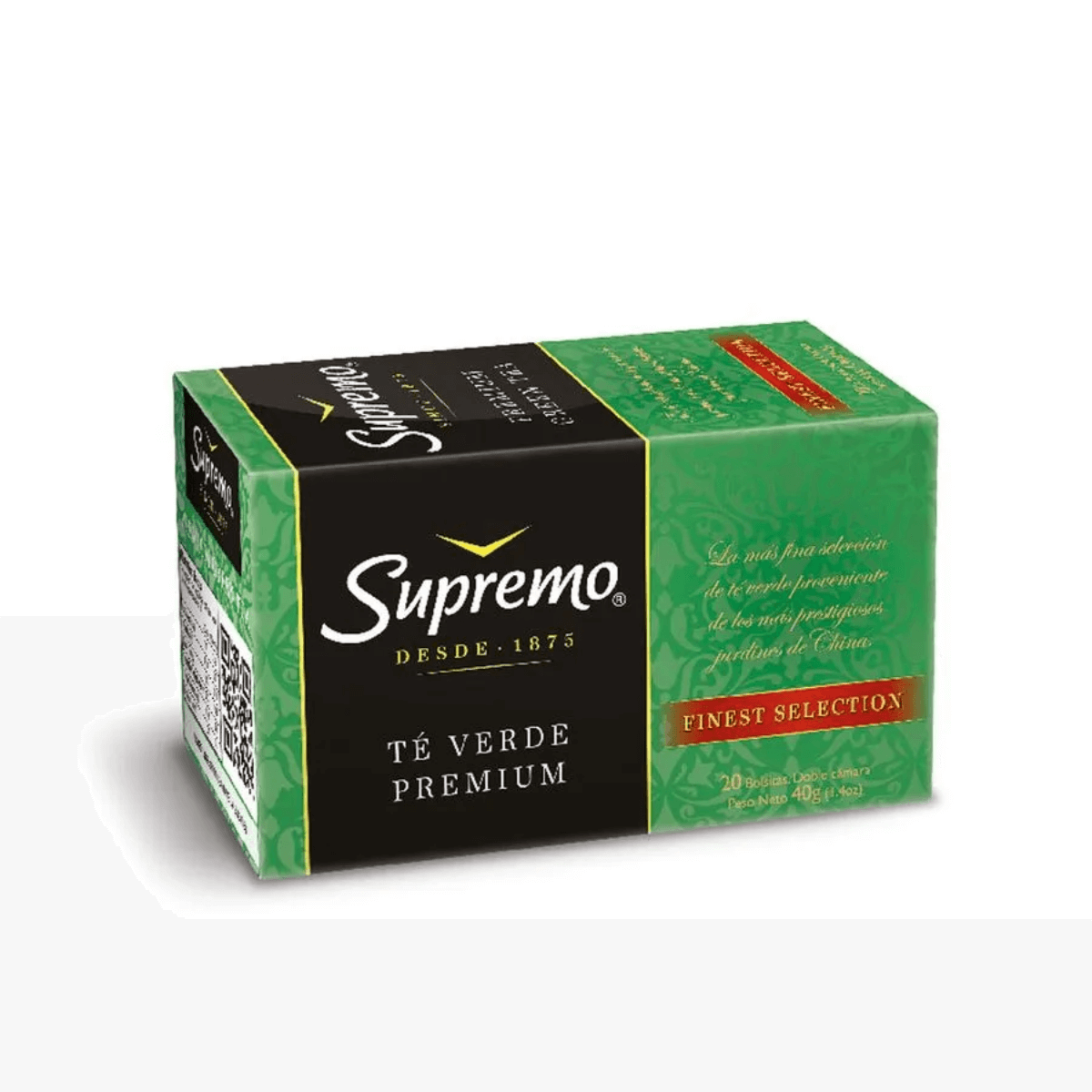 SUPREMO TÉ VERDE 20 BOLSITAS