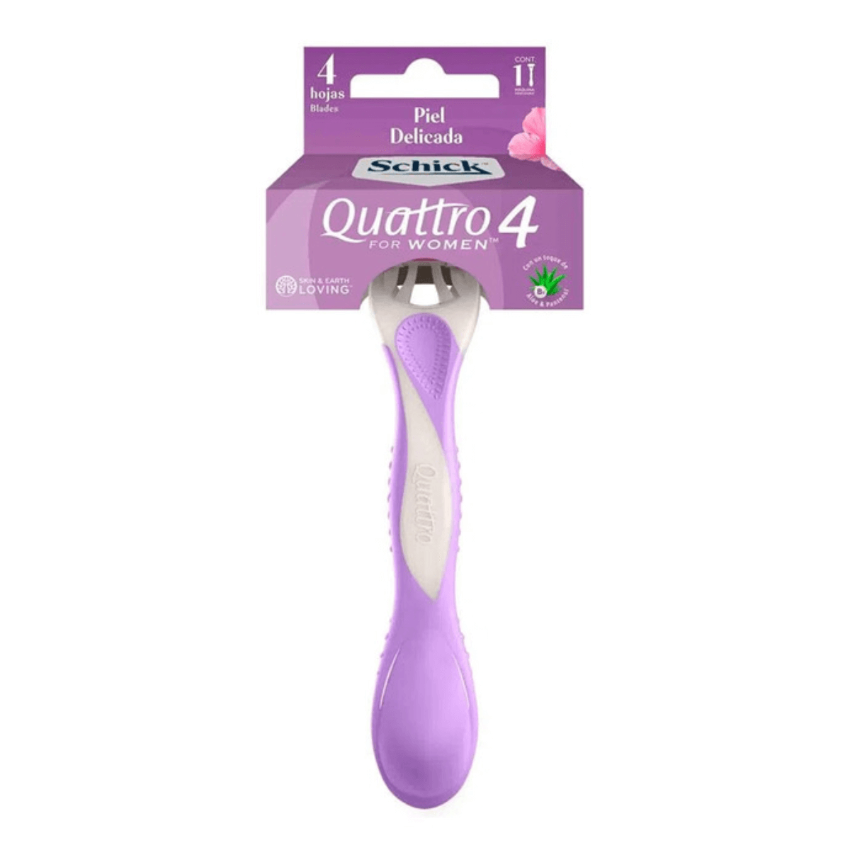 SCHICK PRESTOBARBA 4 HOJAS – MUJER