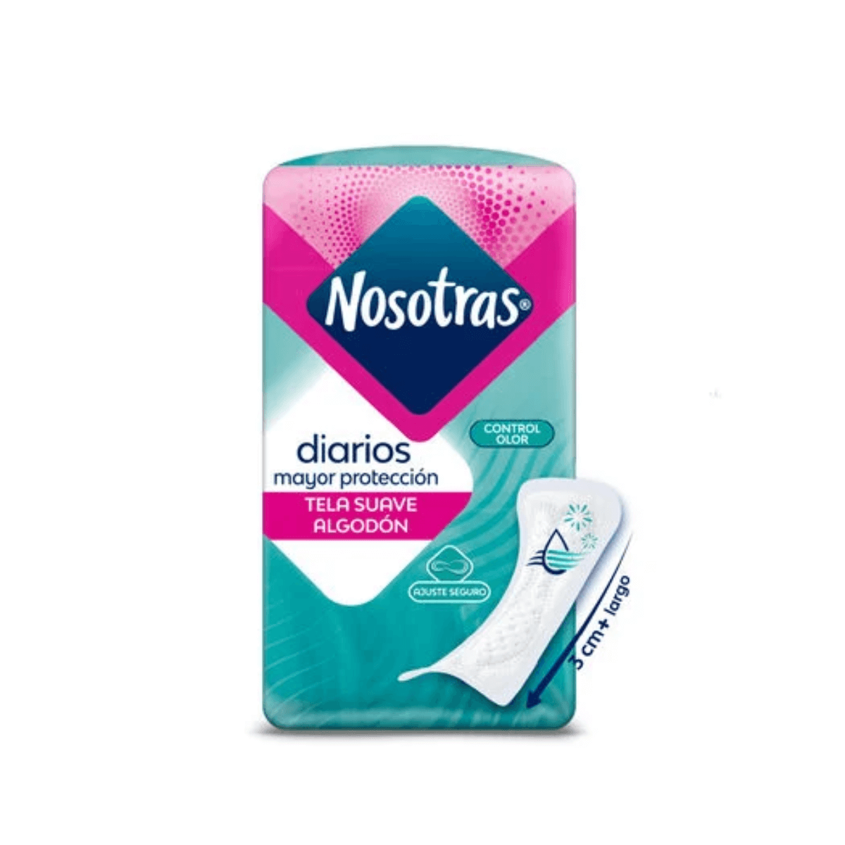 PROTECTOR DIARIO NOSOTRAS LARGOS – PACK 30 UNIDADES