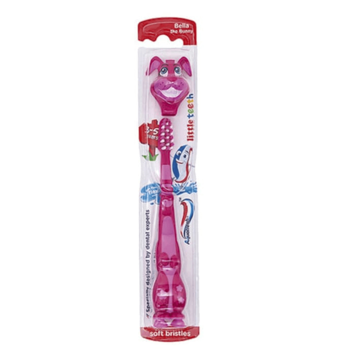 AQUAFRESH LITTLE TEETH CEPILLO DENTAL CON TAPA SUAVE 3 5 AÑOS