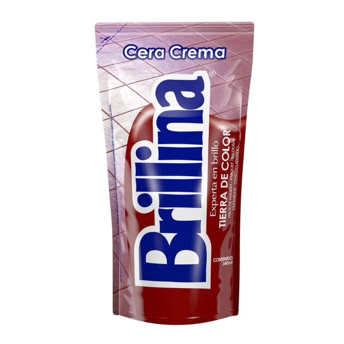 CERA CREMA BRILLINA 340 CC TIERRA DE COLOR