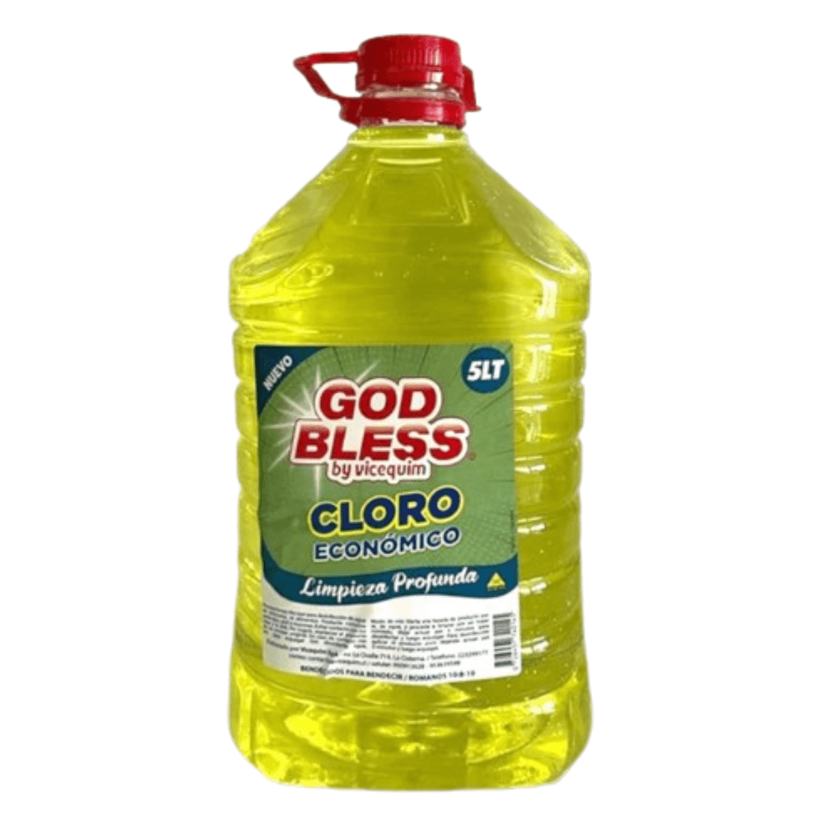 CLORO GOD BLESS ECONOMICO, 5 LITROS