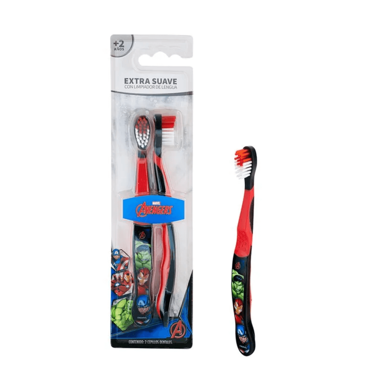 GELATTI CEPILLO DENTAL PACK X 2 AVENGERS