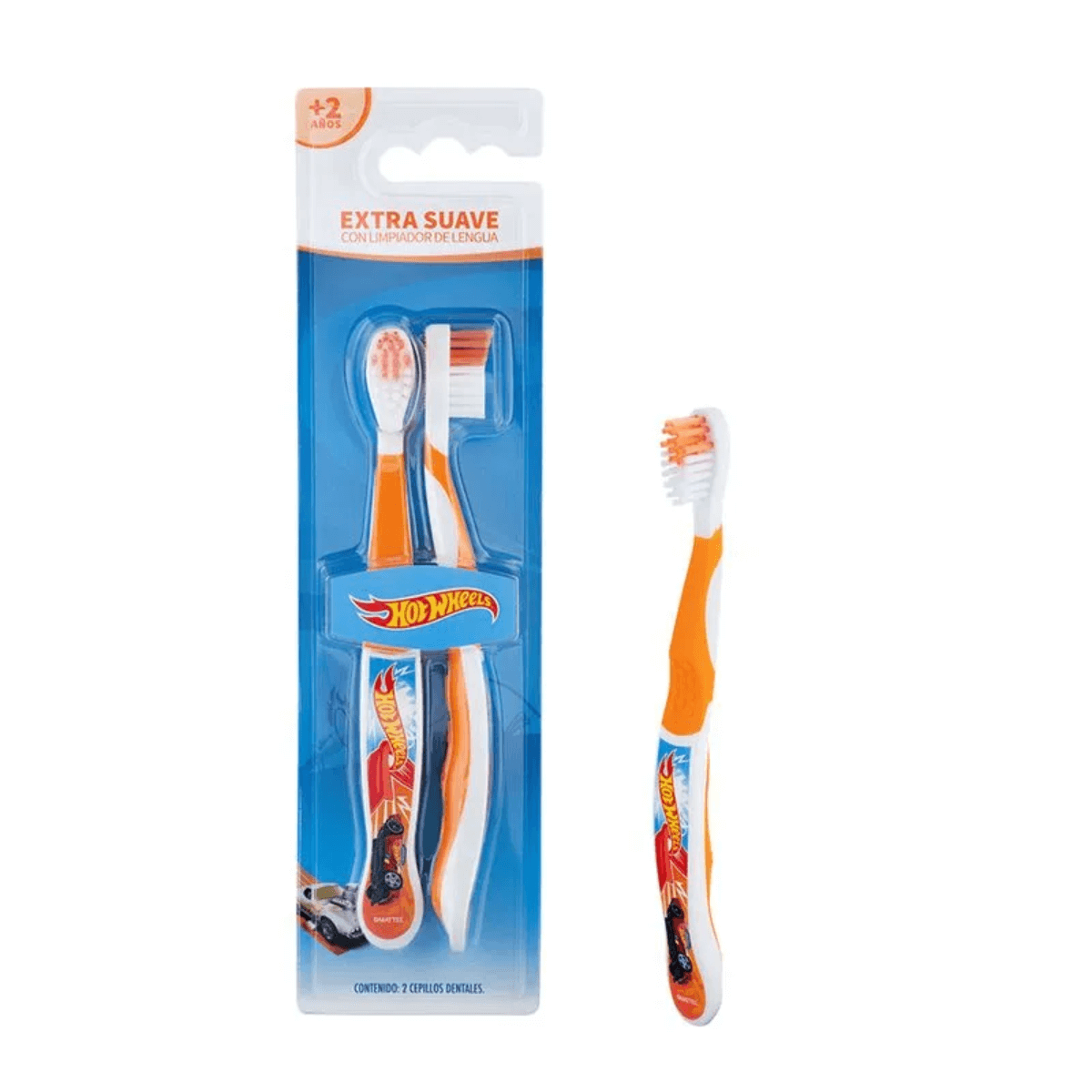 GELATTI CEPILLO DENTAL PACK X 2 HOT WHEELS