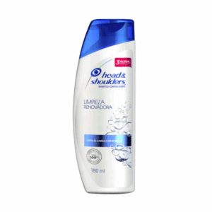 HEAD & SHOULDERS SHAMPOO LIMPIEZA RENOVADORA 180 ML
