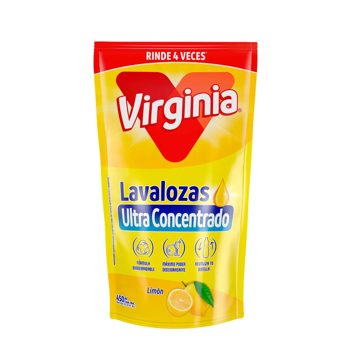 LAVALOZAS VIRGINIA ULTRA CONCENTRADO SACHET 450 ML