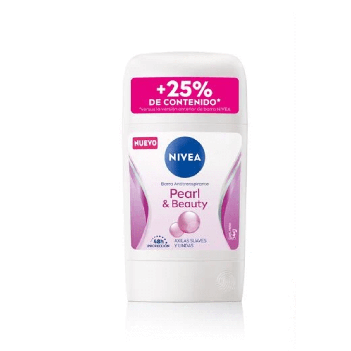 NIVEA DESODORANTE ANTITRANSPIRANTE PEARL & BEAUTY BARRA 50 ML