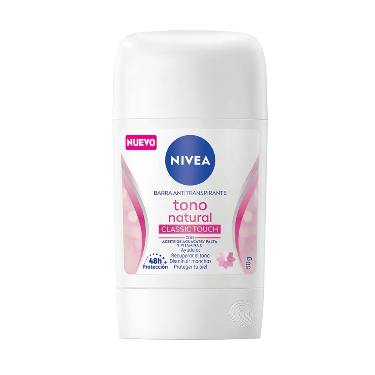 NIVEA DESODORANTE ANTITRANSPIRANTE TONO NATURAL CLASSIC TOUCH BARRA 50 ML