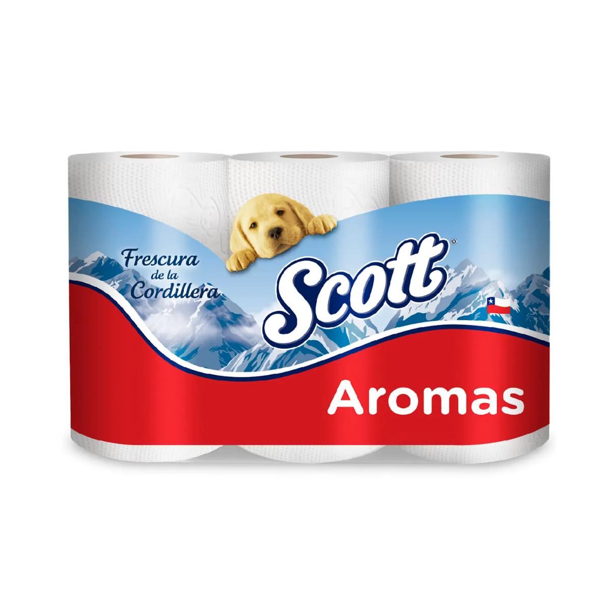 PAPEL HIGIÉNICO SCOTT CON AROMA 6 ROLLOS X 22 M