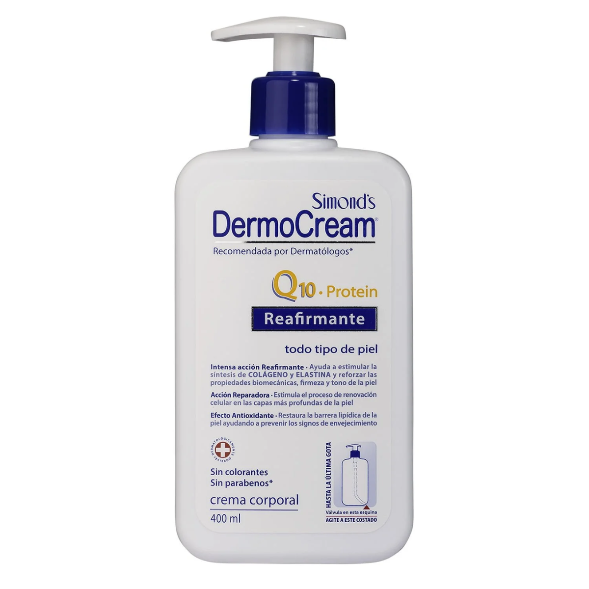 SIMOND´S DERMO CREAM REAFIRMANTE Q10 400 ML