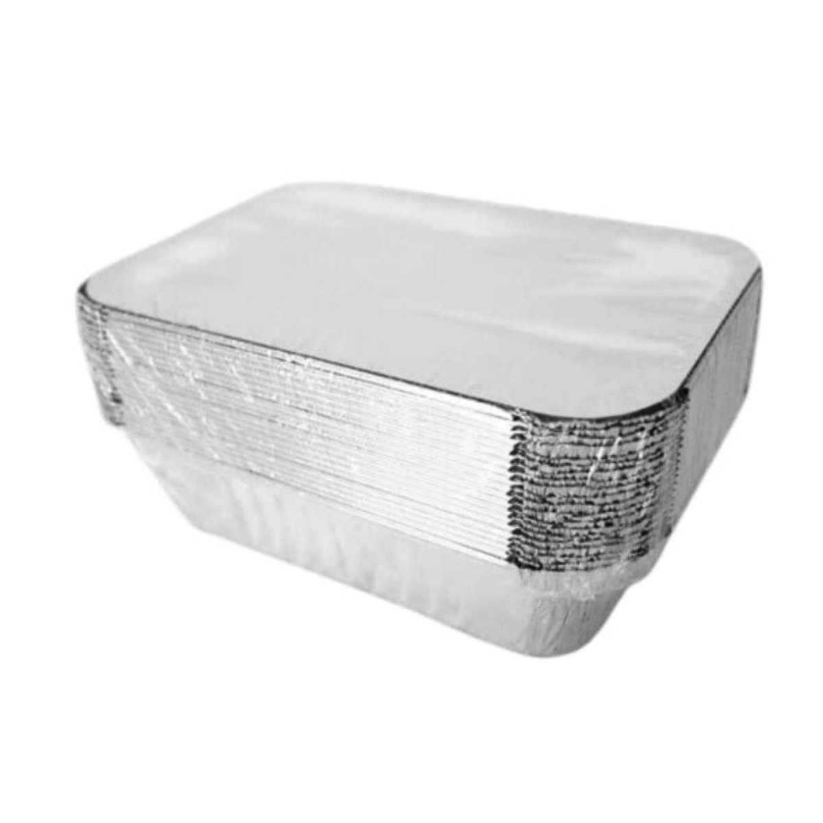 Contenedor Aluminio Rectangular con Tapa de Carton C 18