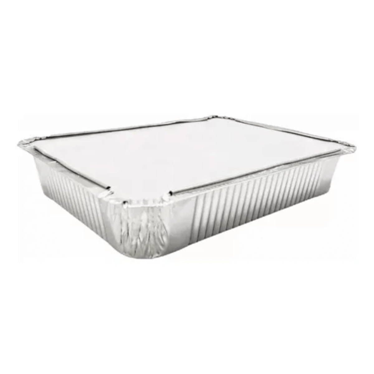 Contenedor Aluminio Rectangular con Tapa de Carton C 40